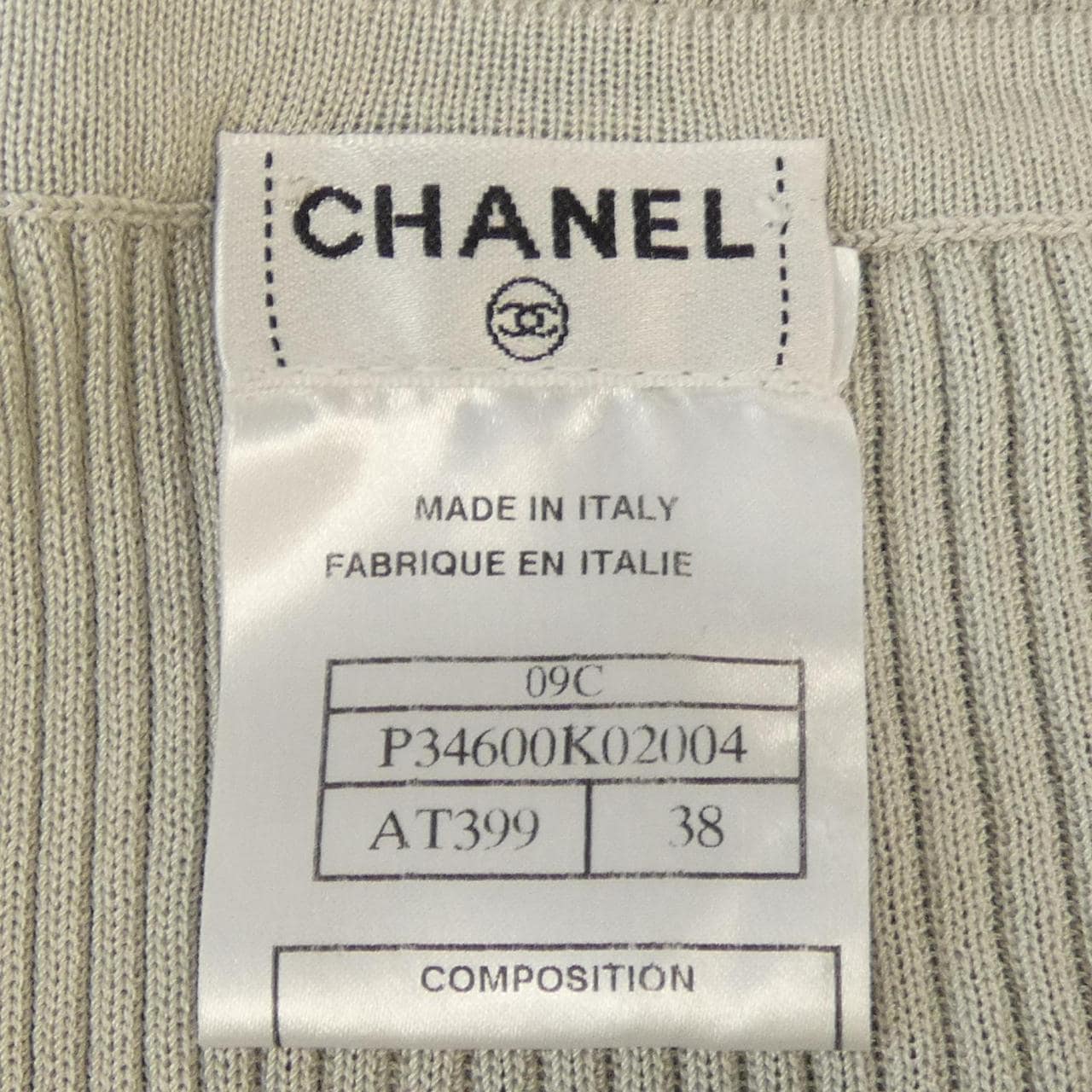 シャネル CHANEL P34600K02004 09C トップス