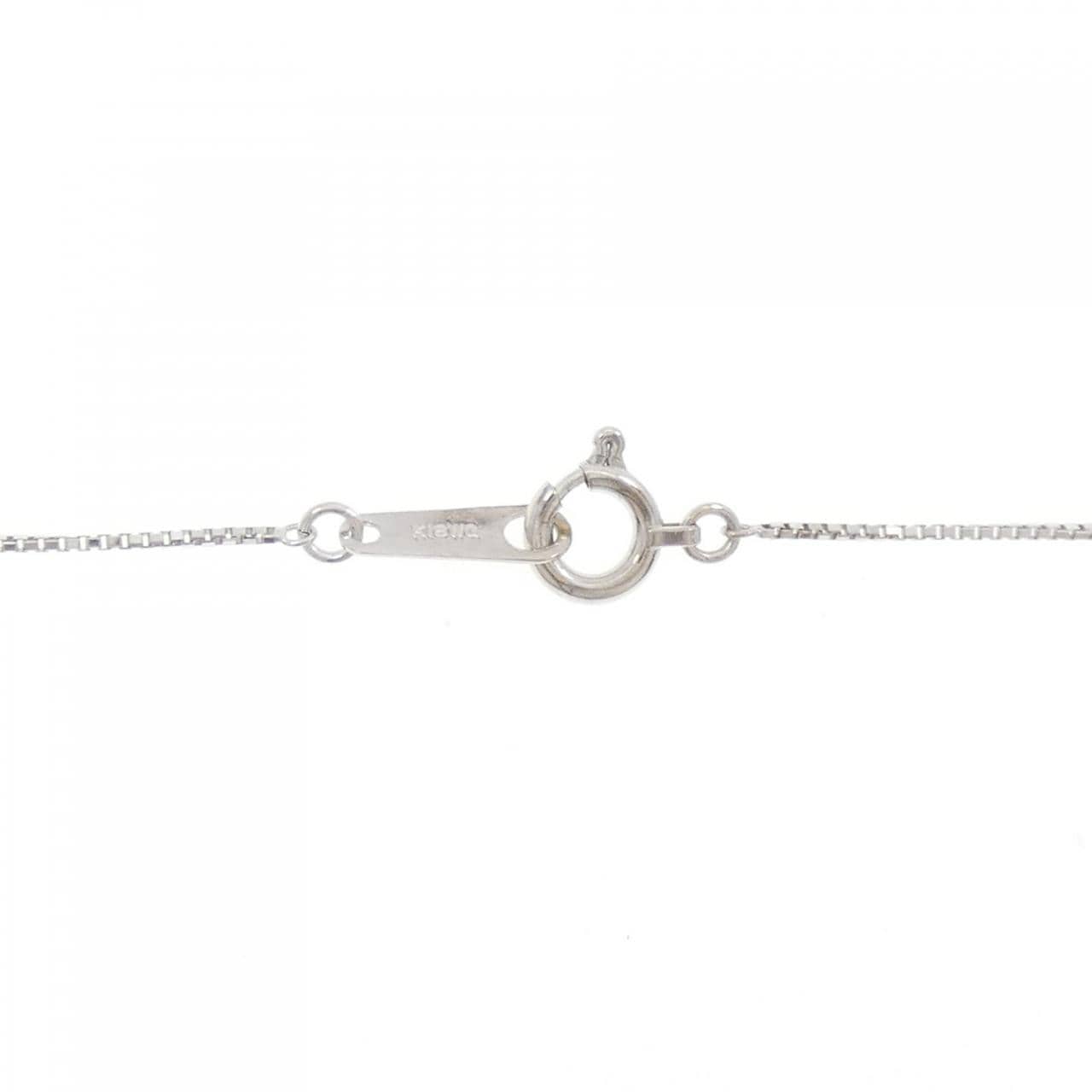 K18WG ダイヤモンド ネックレス 0.20CT