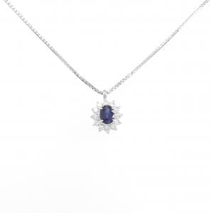 PT900/PT850 サファイヤ ネックレス 0.67CT