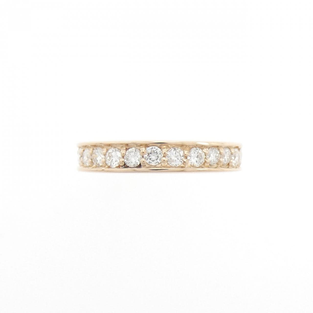 K18PG ダイヤモンド ピンキーリング 0.30CT