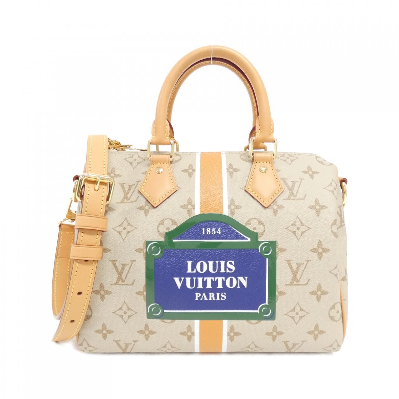 LOUIS VUITTON Mono Panam Speedy Bandouliere 25cm M46749 Boston Bag