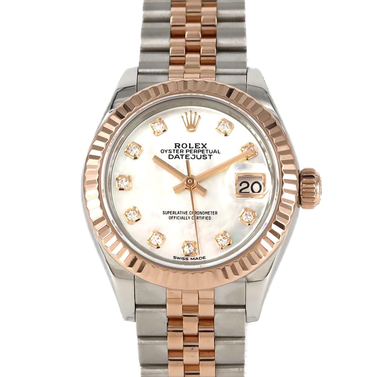 ロレックス デイトジャスト 279171NG SSxPG 自動巻 ランダム番