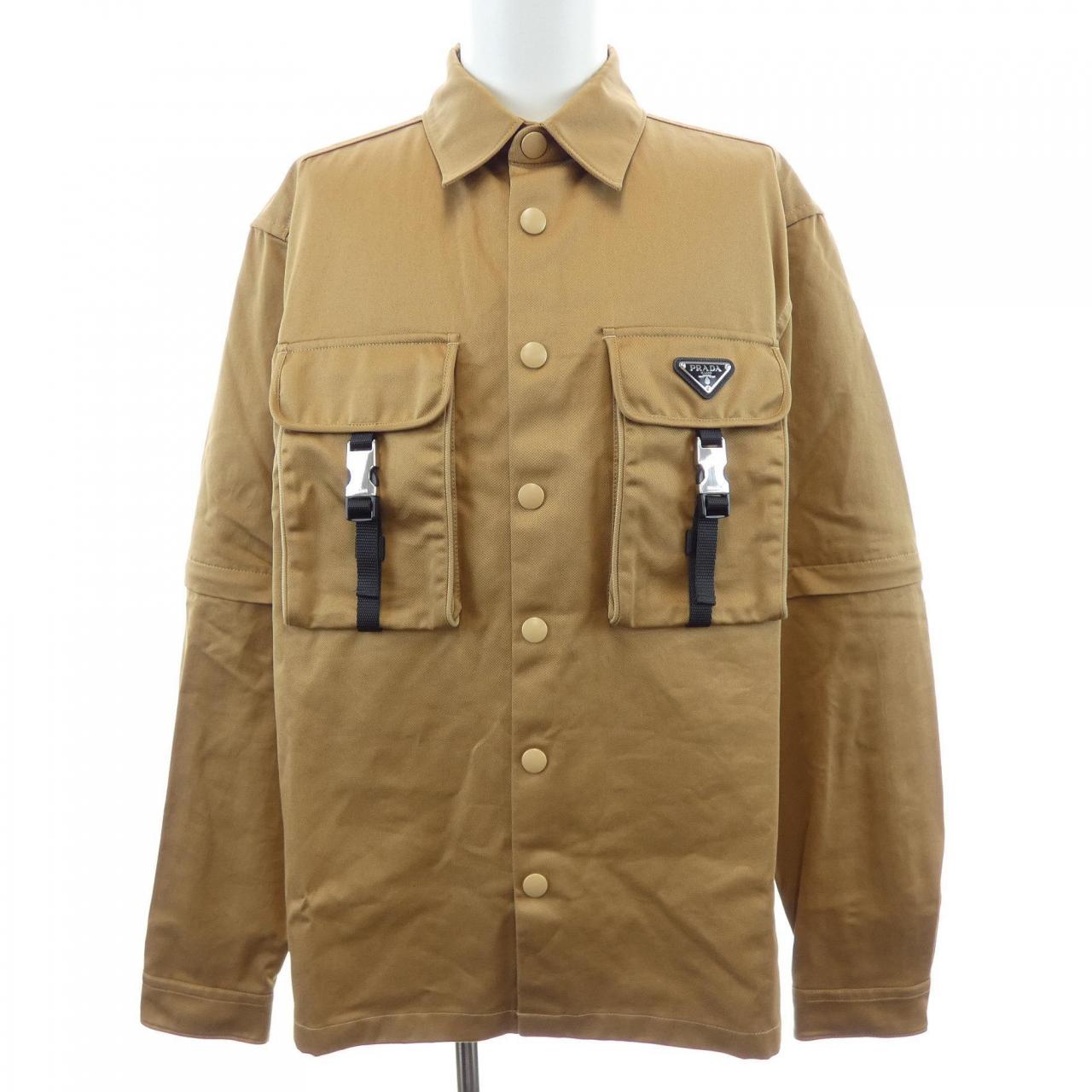 プラダ PRADA トライアングルロゴ SC548 S212 1UPX シャツ
