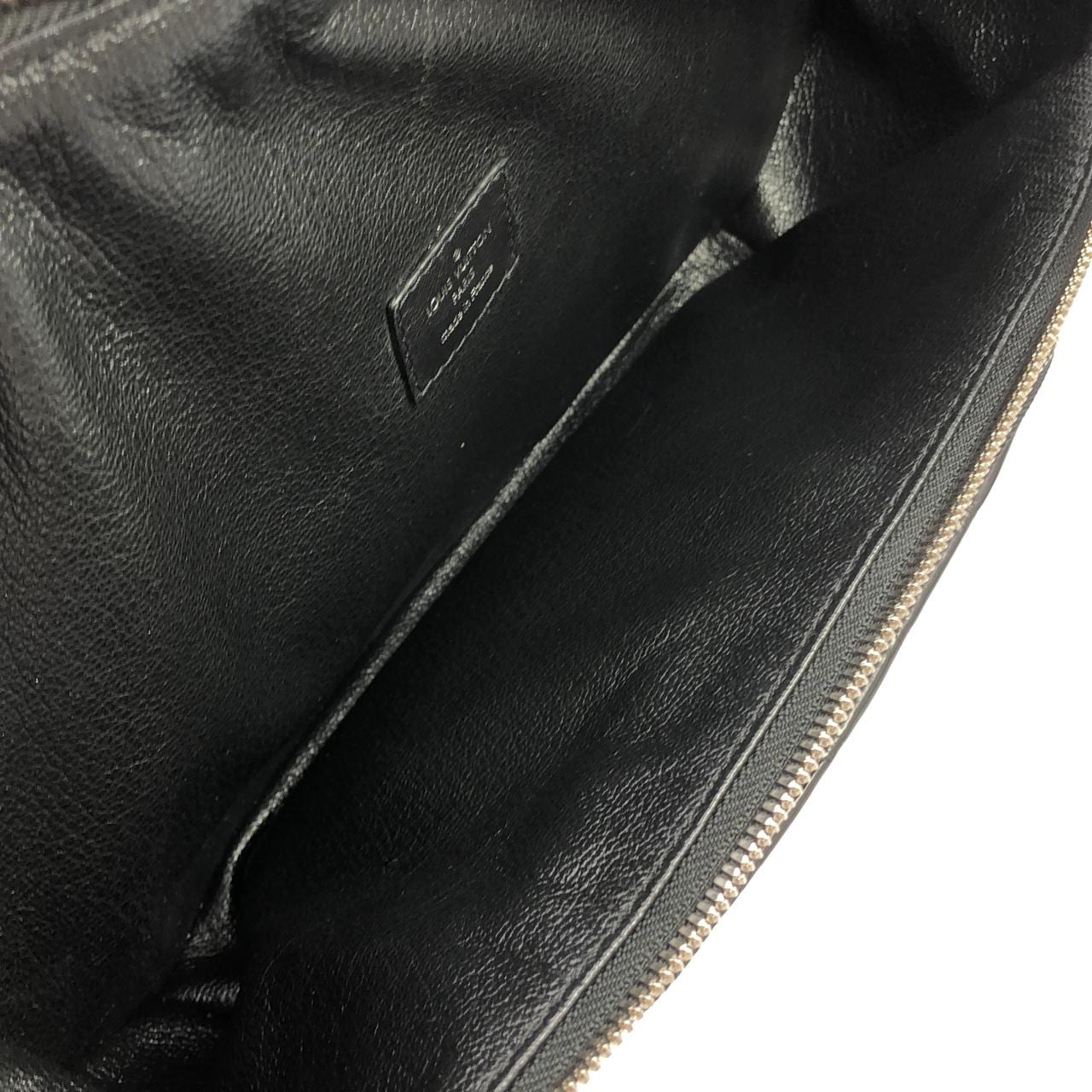 ルイヴィトン モノグラム+エキゾチック レザー バムバッグ N96217 ショルダーバッグ