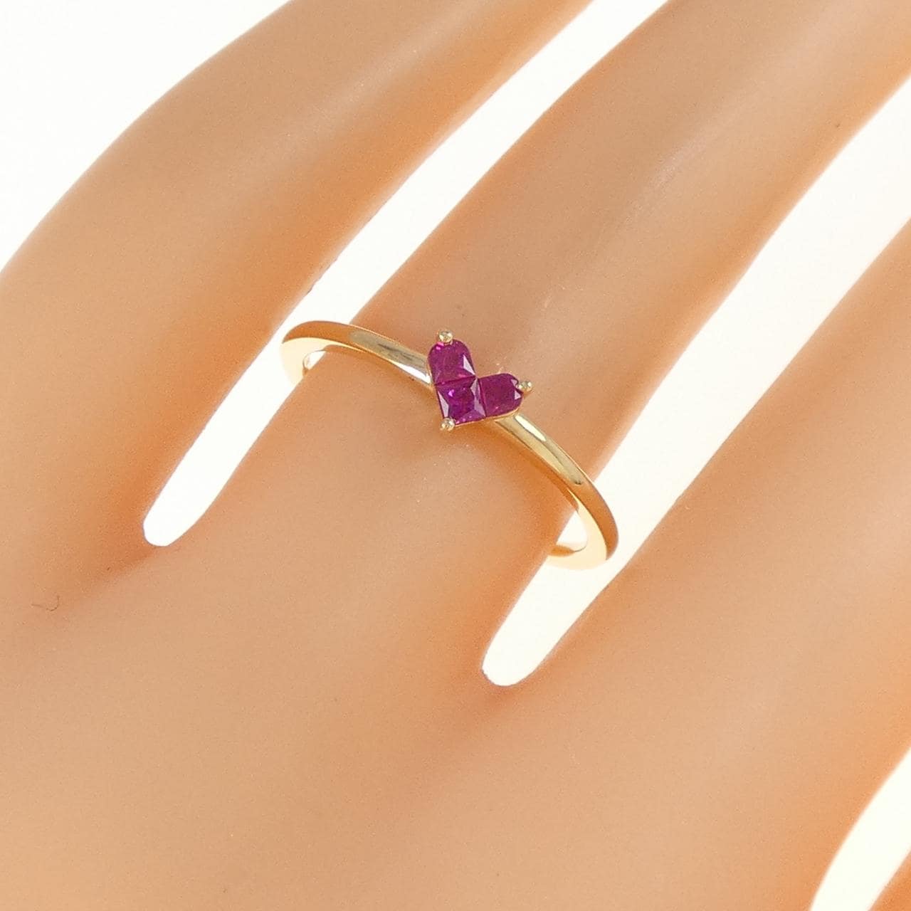 スタージュエリー ミステリアスハート リング 0.15CT