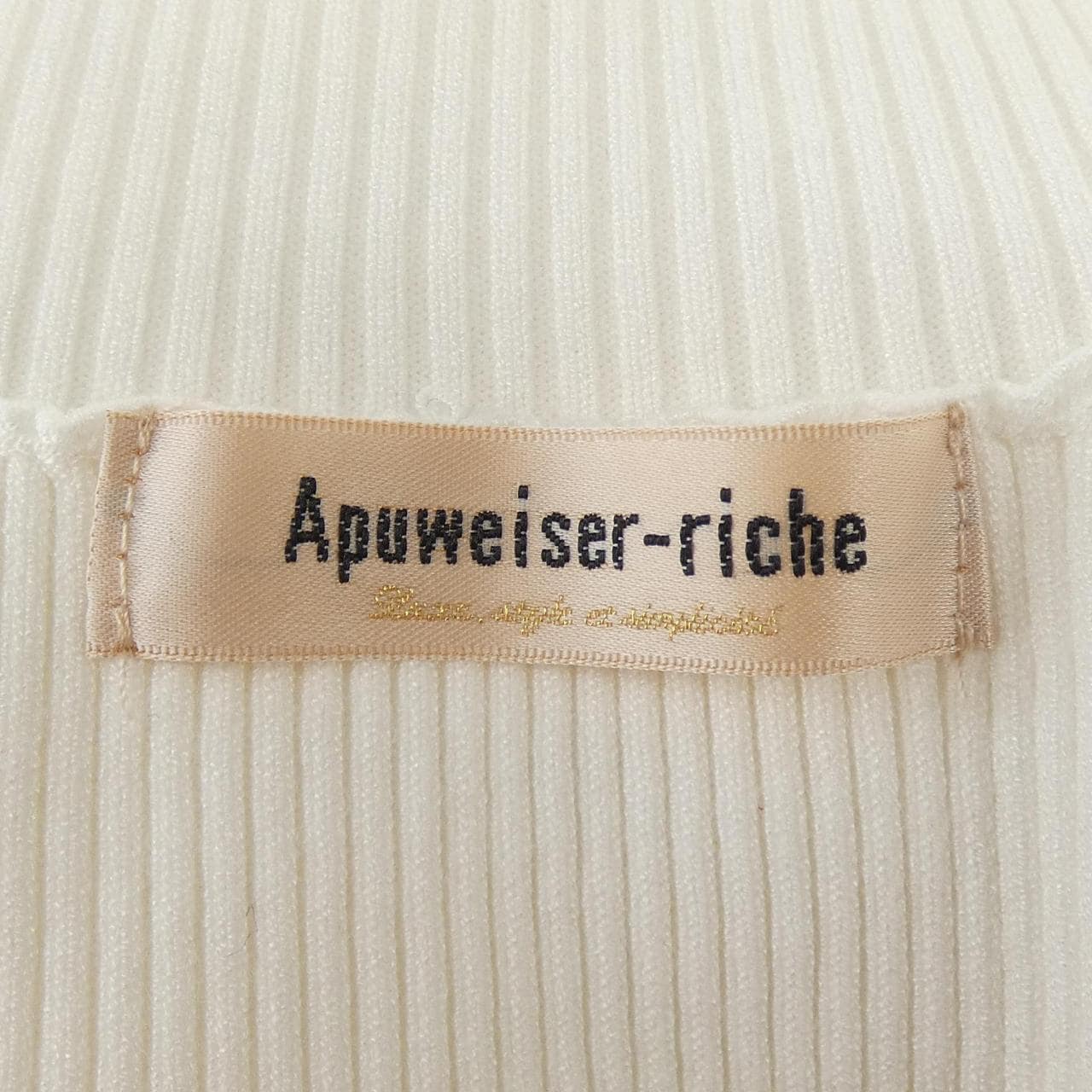 アプワイザーリッシェ Apuweiser-riche ニット