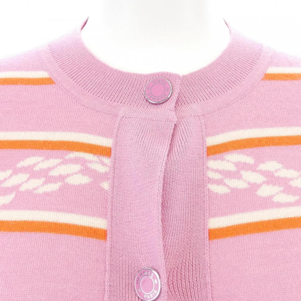 エルメス HERMES CANOE CHAINE D'ANCRE 3E2715D4 カーディガン