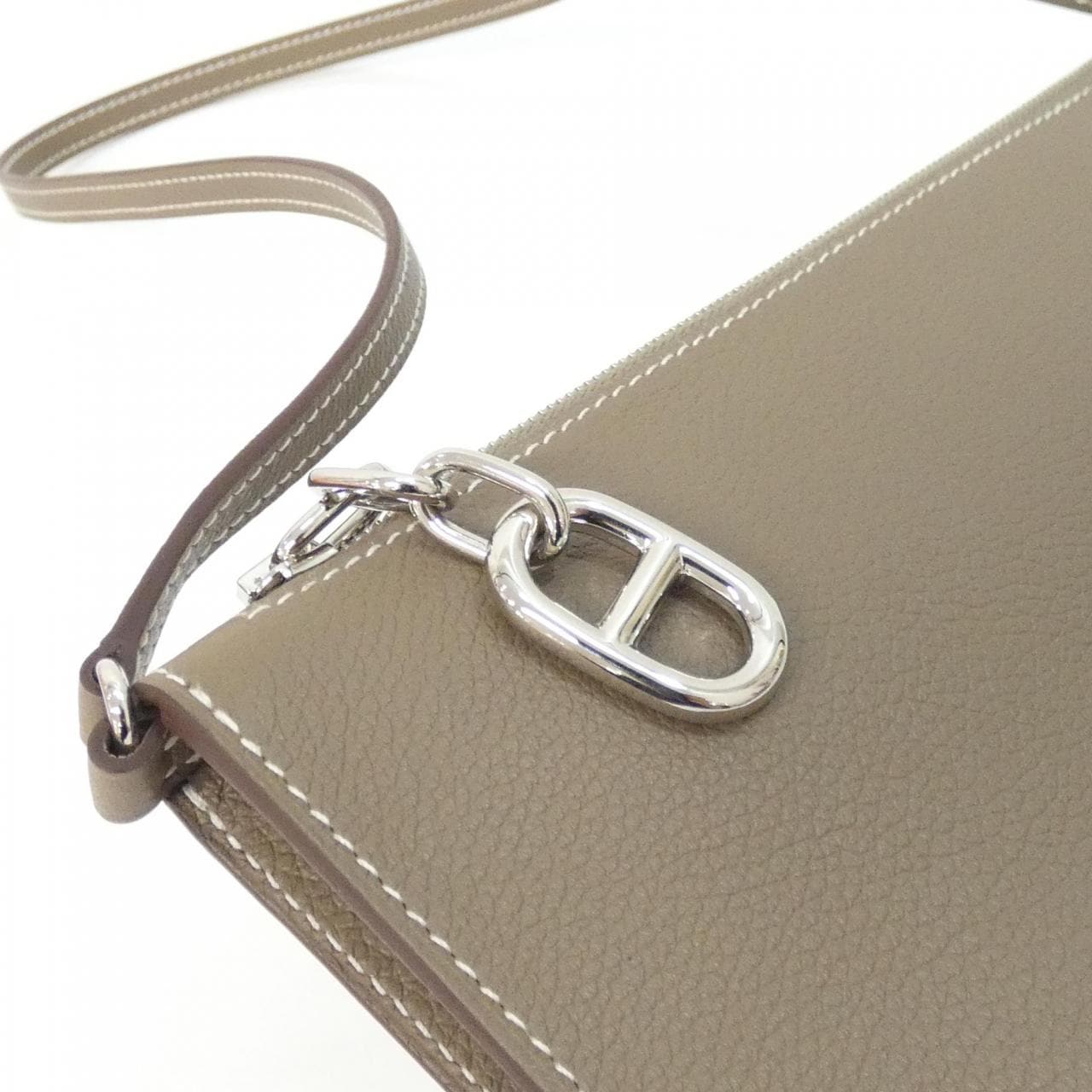 エルメス ジップアンゴー トゥー ゴー シェーヌ ダンクル 086888CK ポーチ