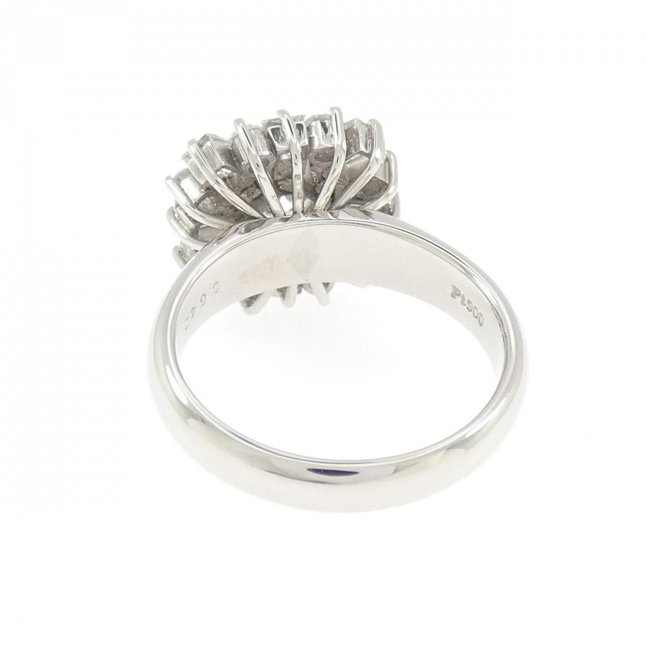 PT900 ダイヤモンド リング 0.542CT H SI1 Good