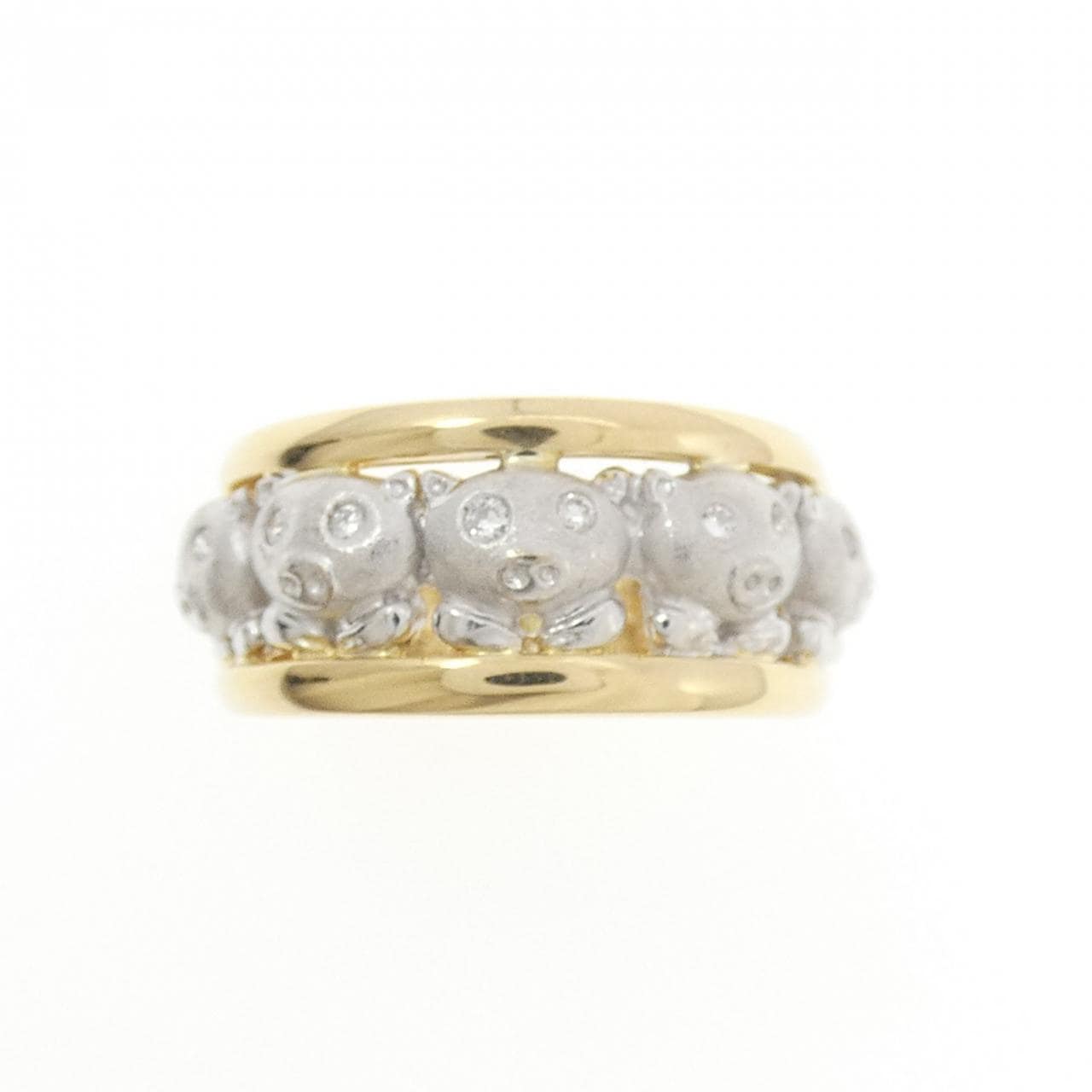 ポンテヴェキオ ダイヤモンド リング 0.37CT