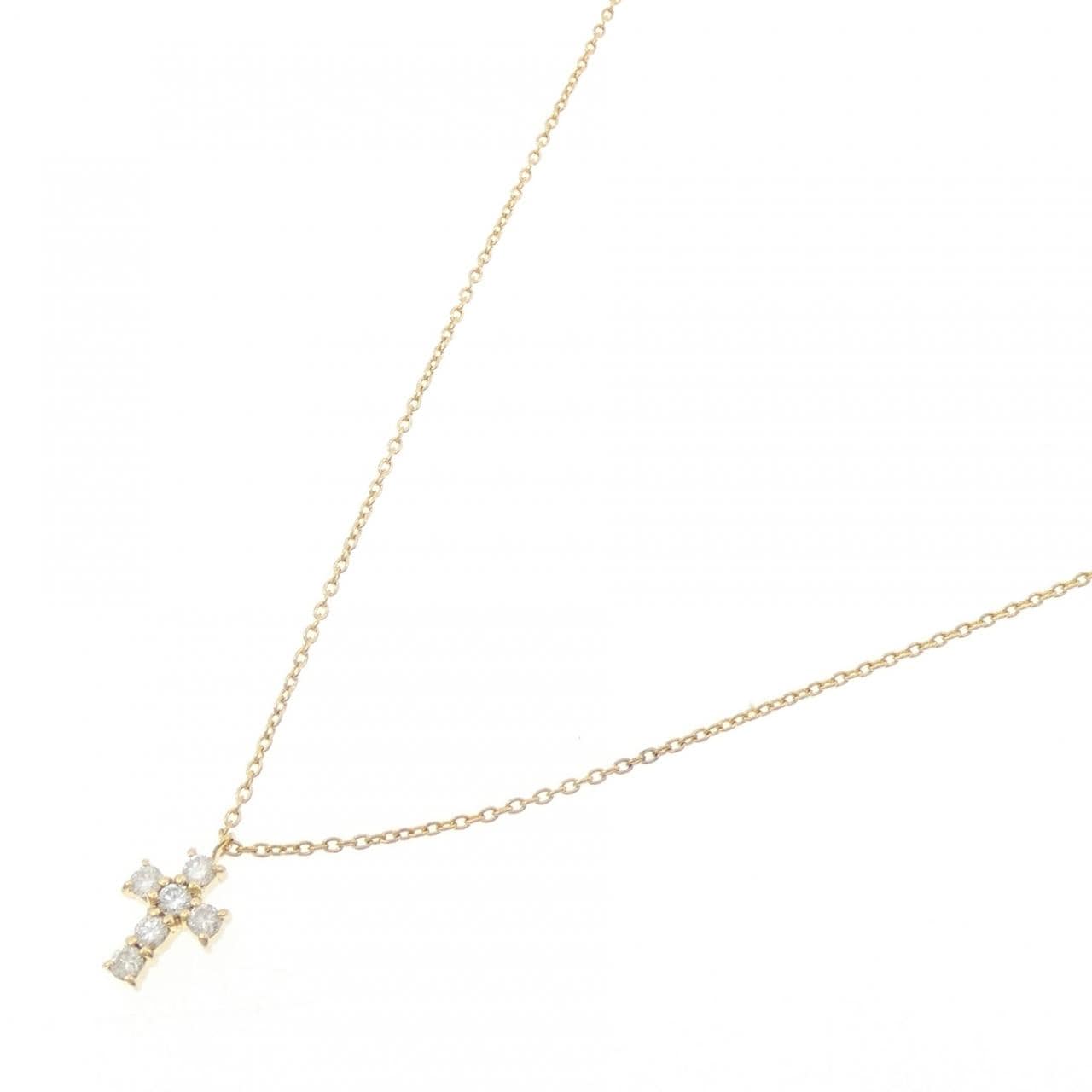 ヴァンドーム ダイヤモンド ネックレス 0.18CT