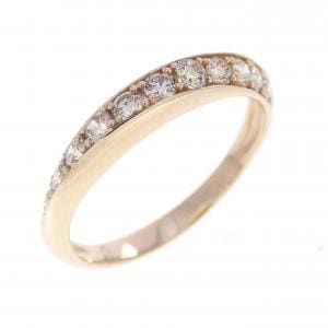 K18PG ダイヤモンド リング 0.36CT