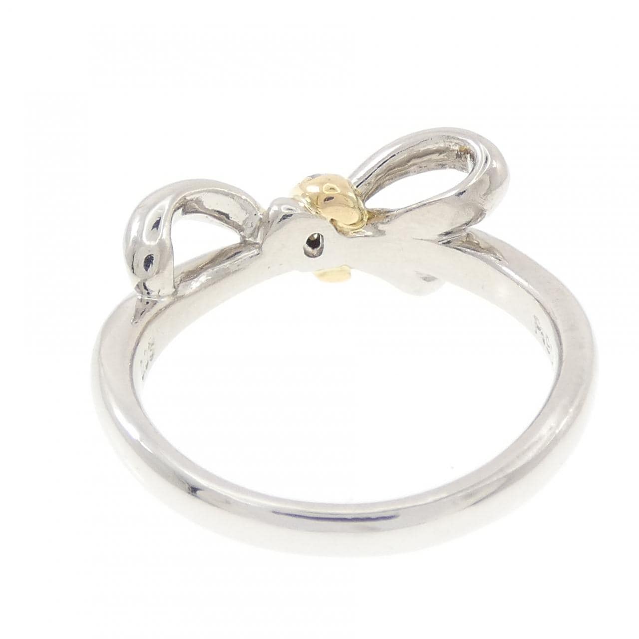 PT900/K18YG ダイヤモンド リング 0.03CT