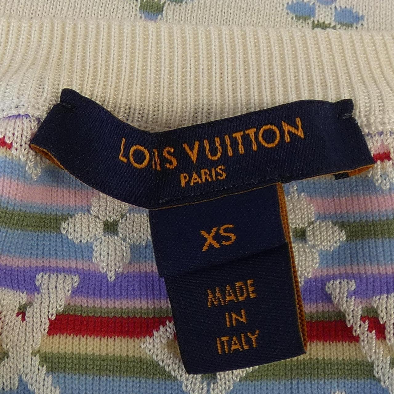 ルイヴィトン LOUIS VUITTON パステルモノグラムニットトップ FNKS99TT9 トップス