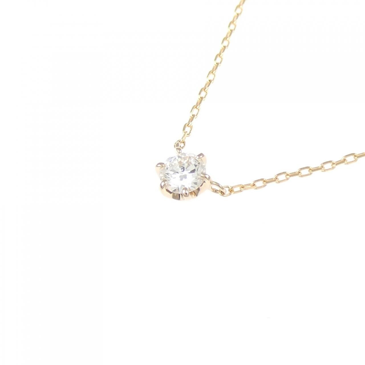 コメ兵｜K18PG ダイヤモンド ネックレス 0.10CT｜ジュエリー｜ネックレス｜【公式】日本最大級のリユースデパートKOMEHYO