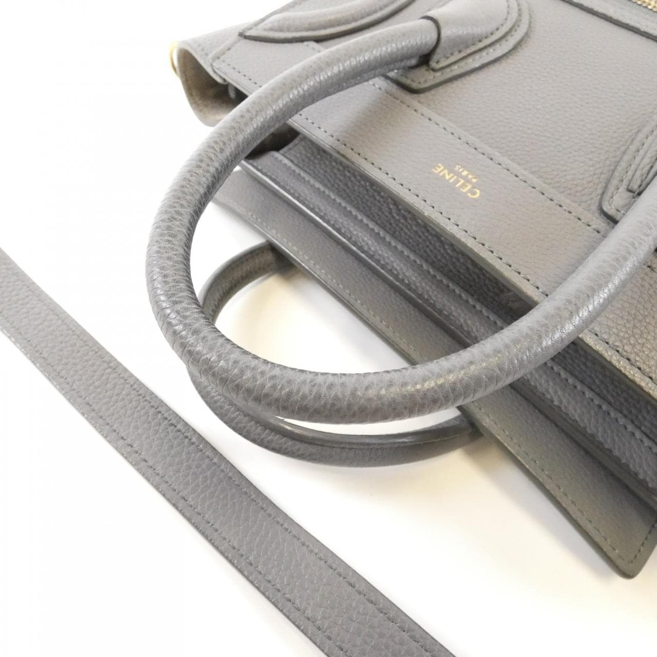 セリーヌ ラゲージ ナノ ショッパー 189243AQL バッグ