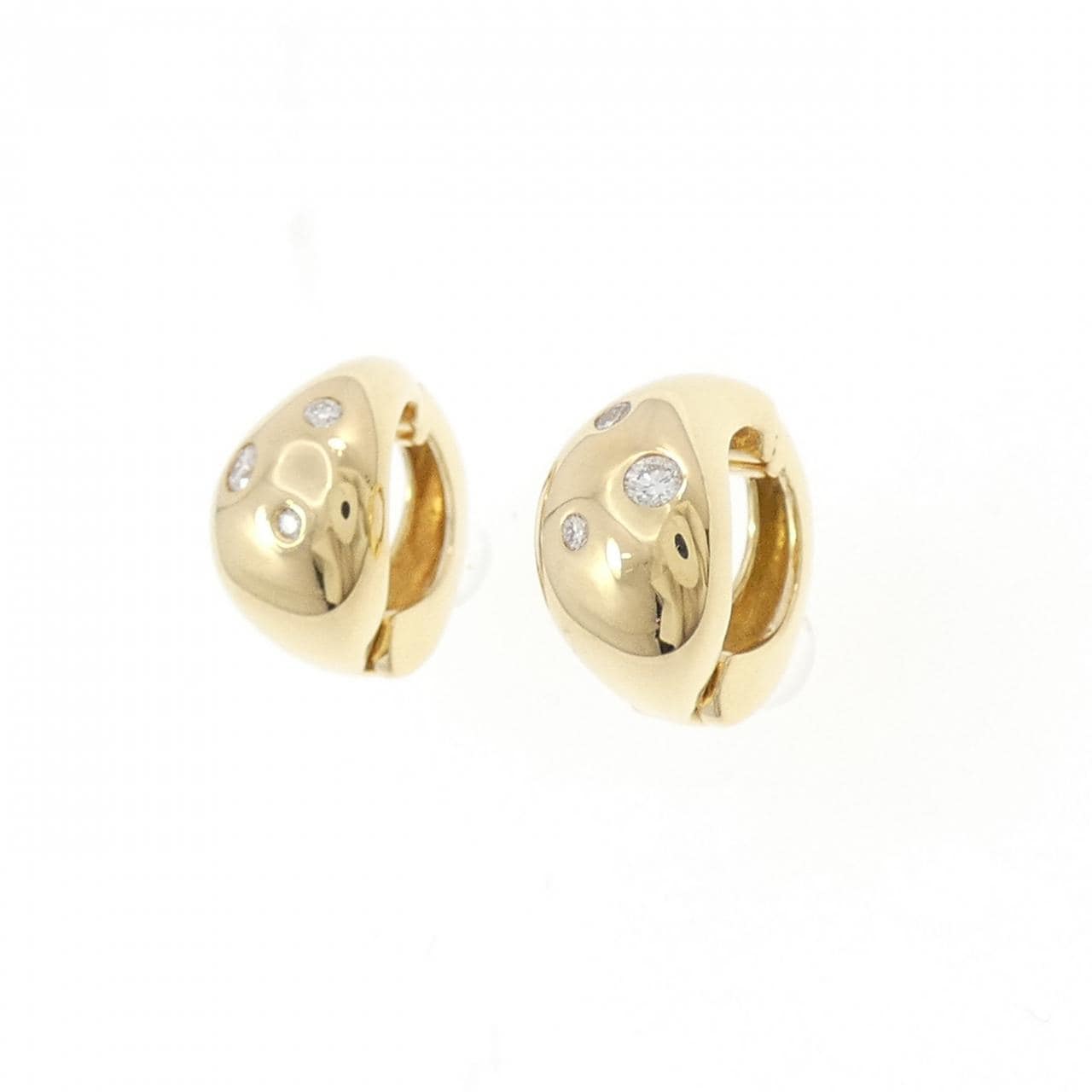 ポンテヴェキオ ダイヤモンド イヤリング 0.08CT