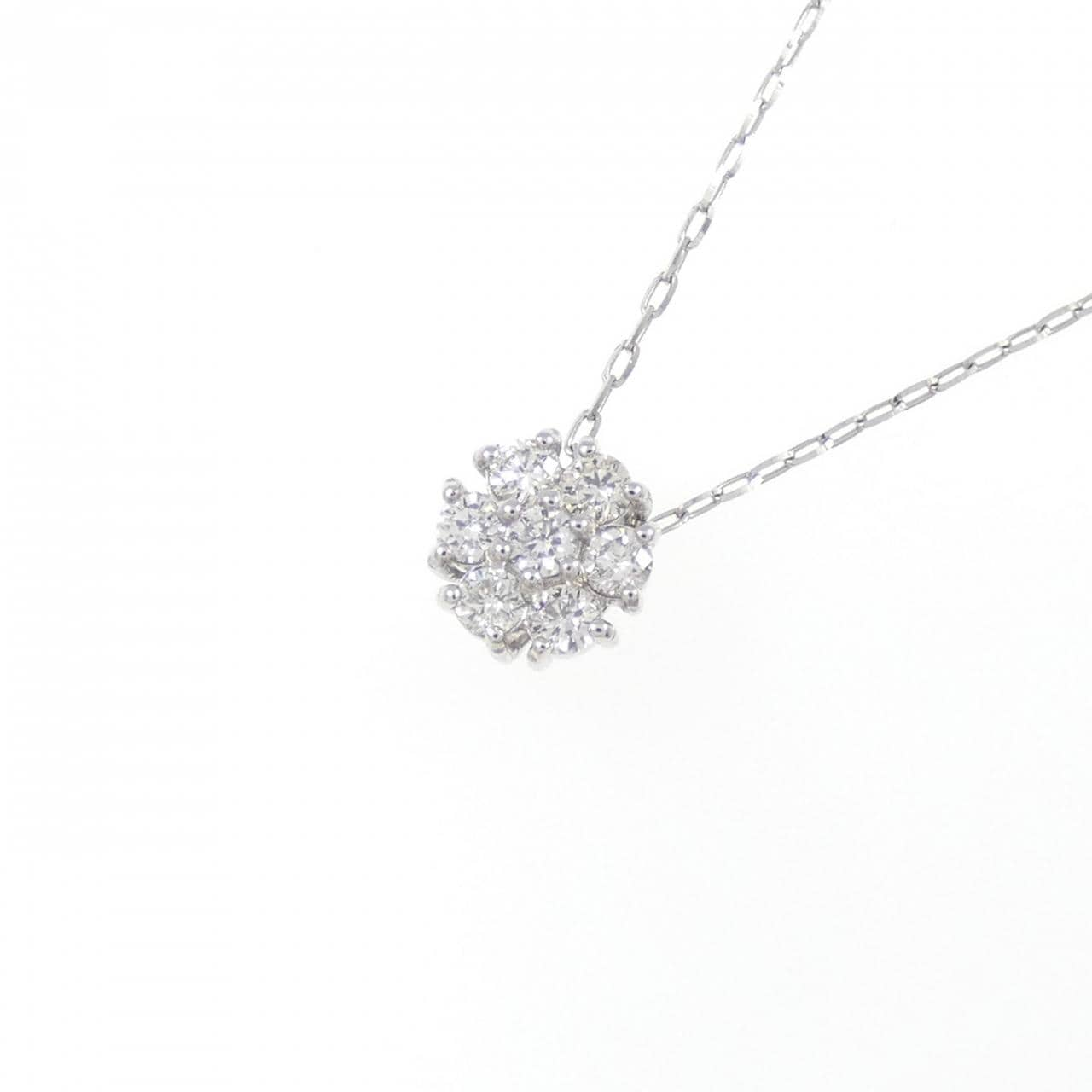 [BRAND NEW] PT Diamond Necklace 0.10CT