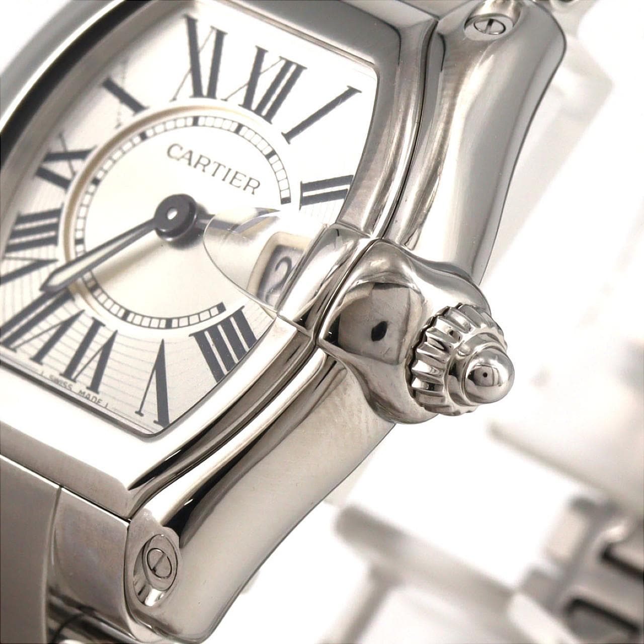 カルティエ ロードスターSM W62016V3 SS クォーツ