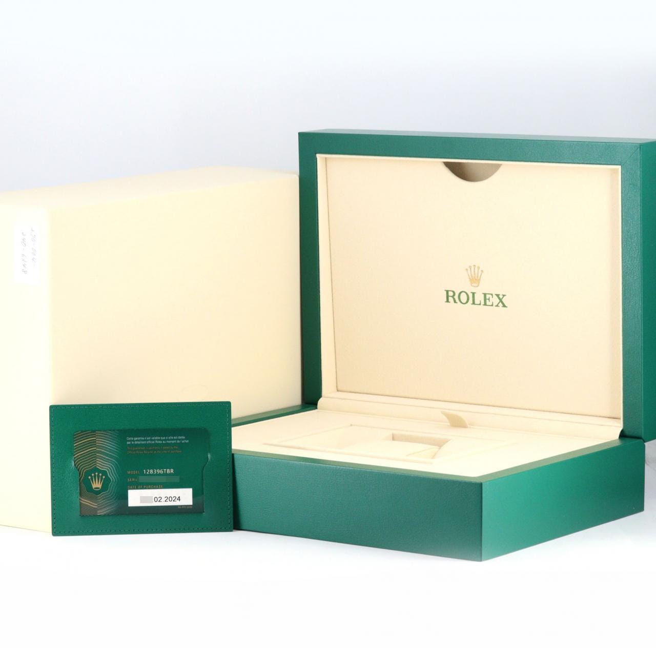 ロレックス デイデイト 128396TBR PT 自動巻 ランダム番