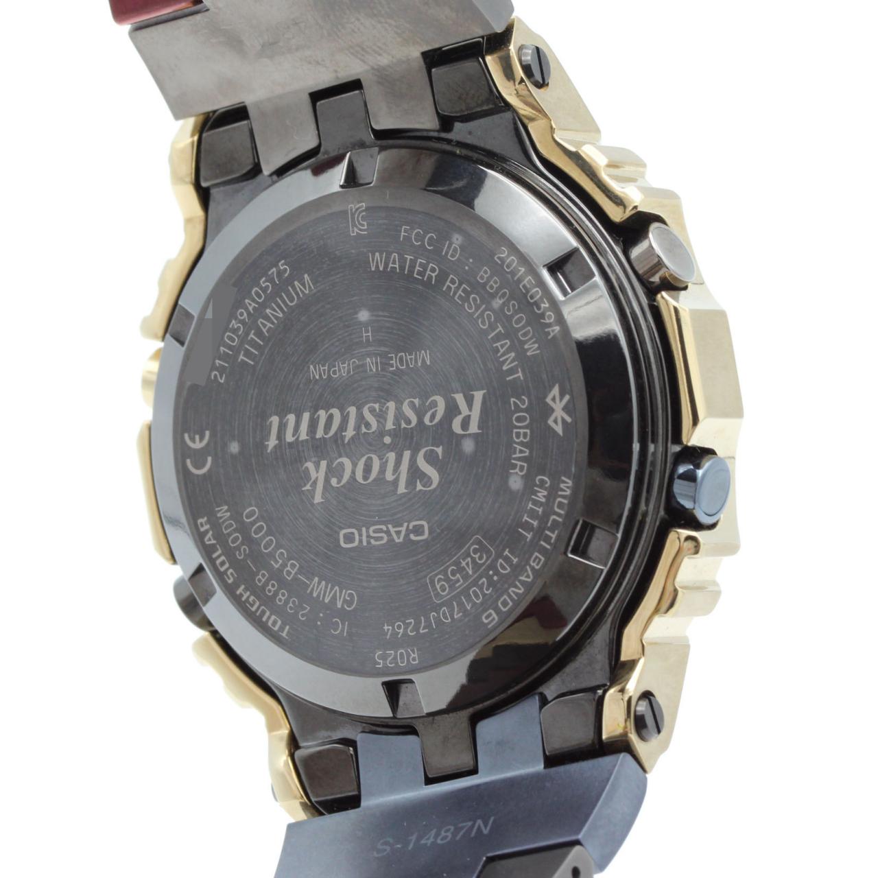 カシオ G-SHOCK 電波時計 GMW-B5000TR-9JR TI ソーラークォーツ