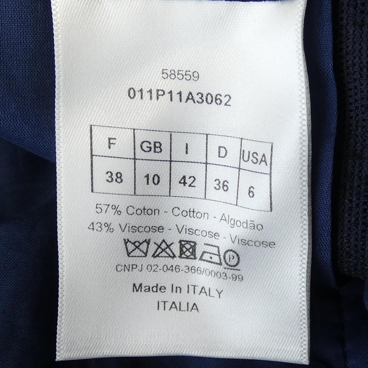 クリスチャンディオール CHRISTIAN DIOR 011P11A3062 パンツ