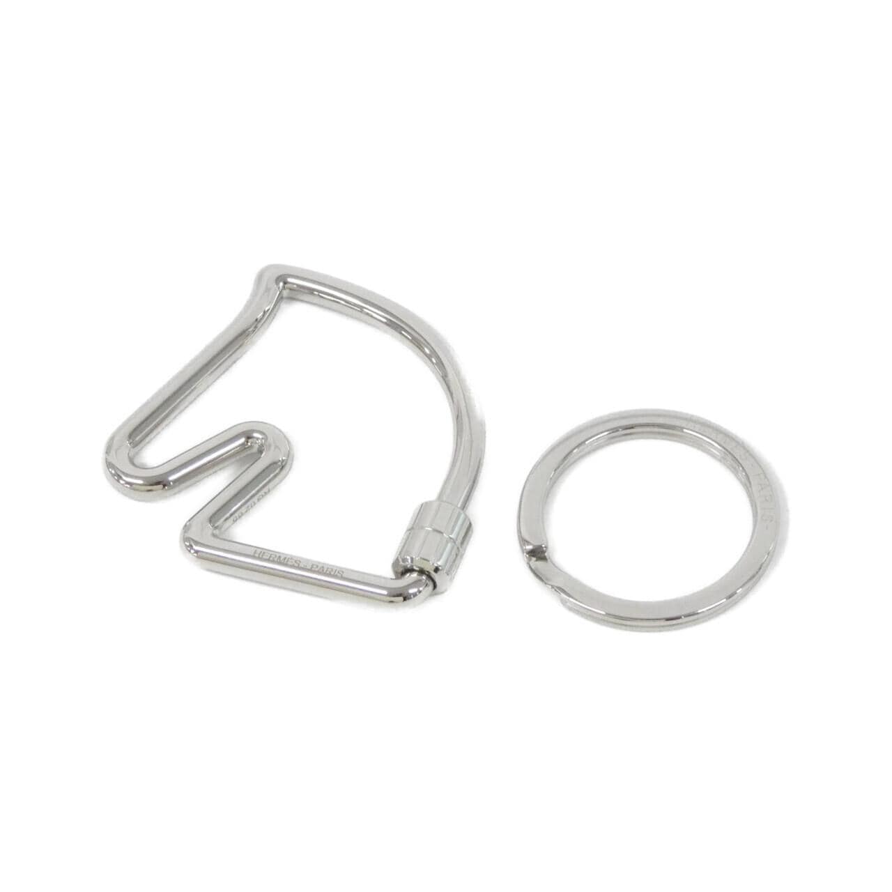 【未使用品】エルメス シュバル 077216FJ キーリング