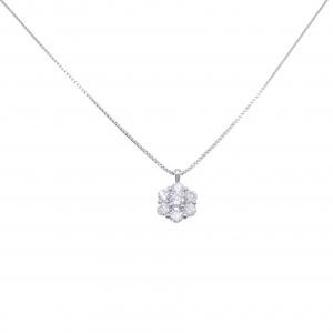 モニッケンダム フラワー ダイヤモンド ネックレス 0.160CT