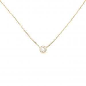 K18YG ダイヤモンド ネックレス 1.01CT