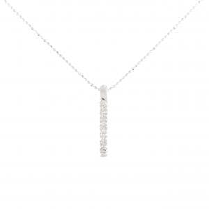 K18WG ダイヤモンド ネックレス 0.2CT