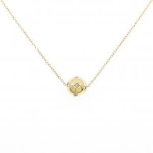K18YG ダイヤモンド ネックレス 0.11CT