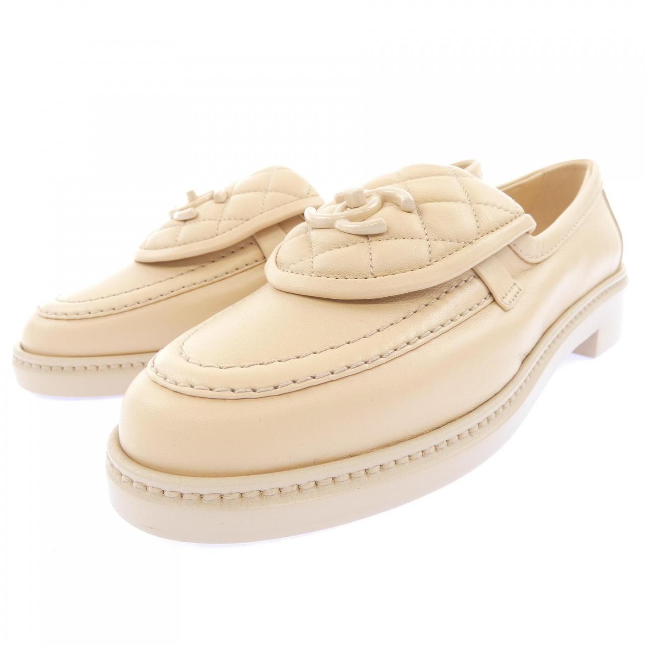 シャネル CHANEL ターンロック モカシン G45474B15482 シューズ