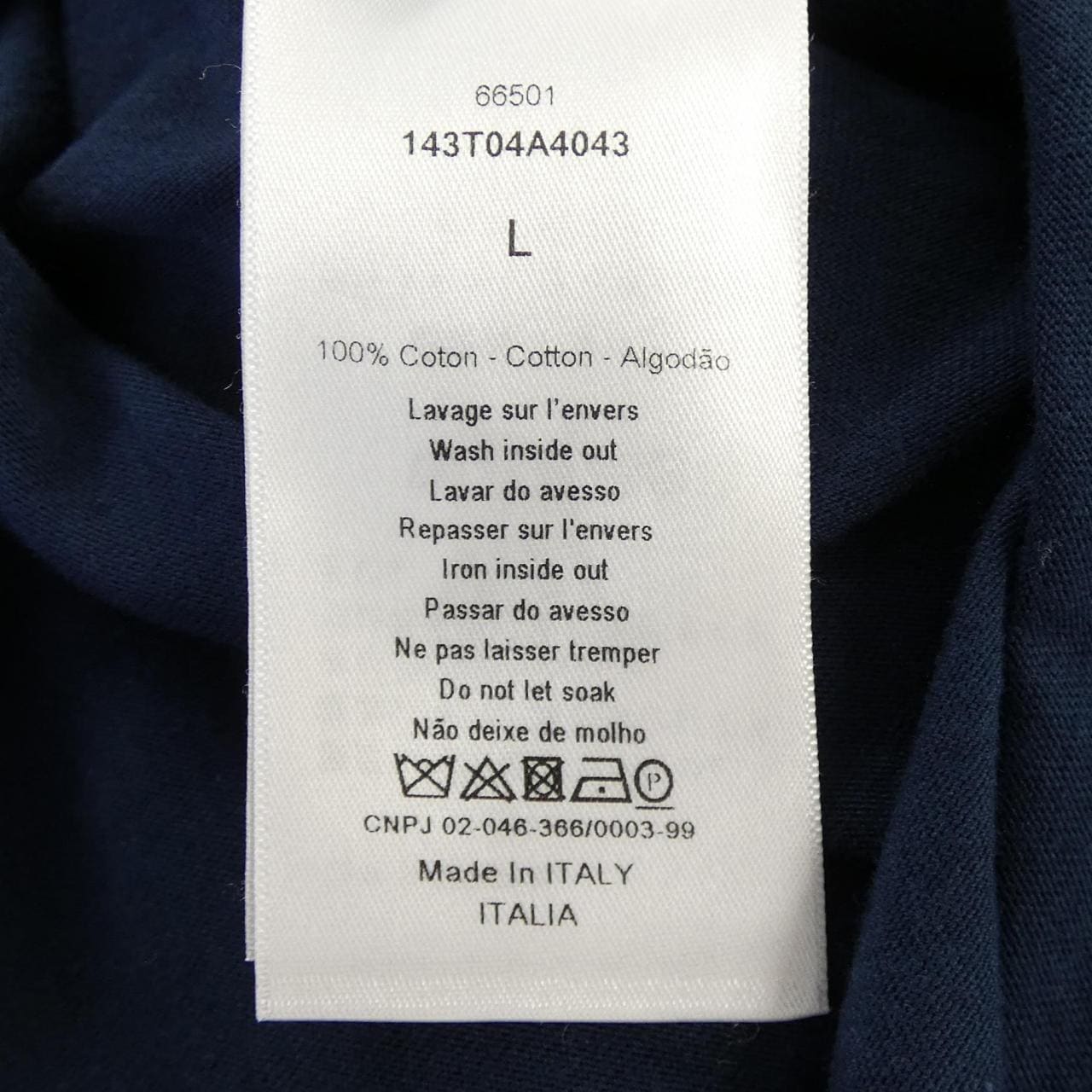 クリスチャンディオール CHRISTIAN DIOR シグネチャーバンド ESSENTIALS 143T04A4043 Tシャツ