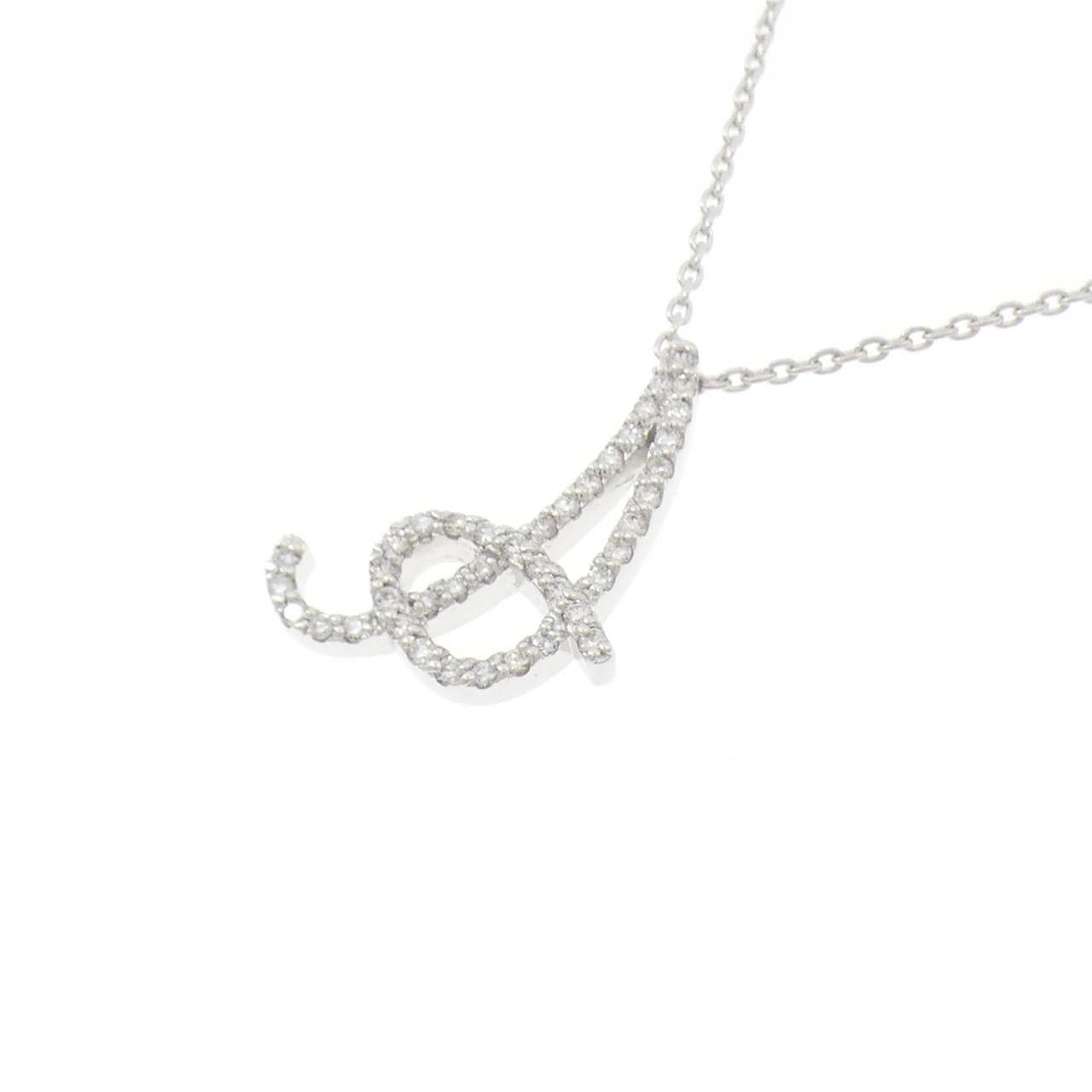 ポンテヴェキオ ダイヤモンド ネックレス 0.21CT