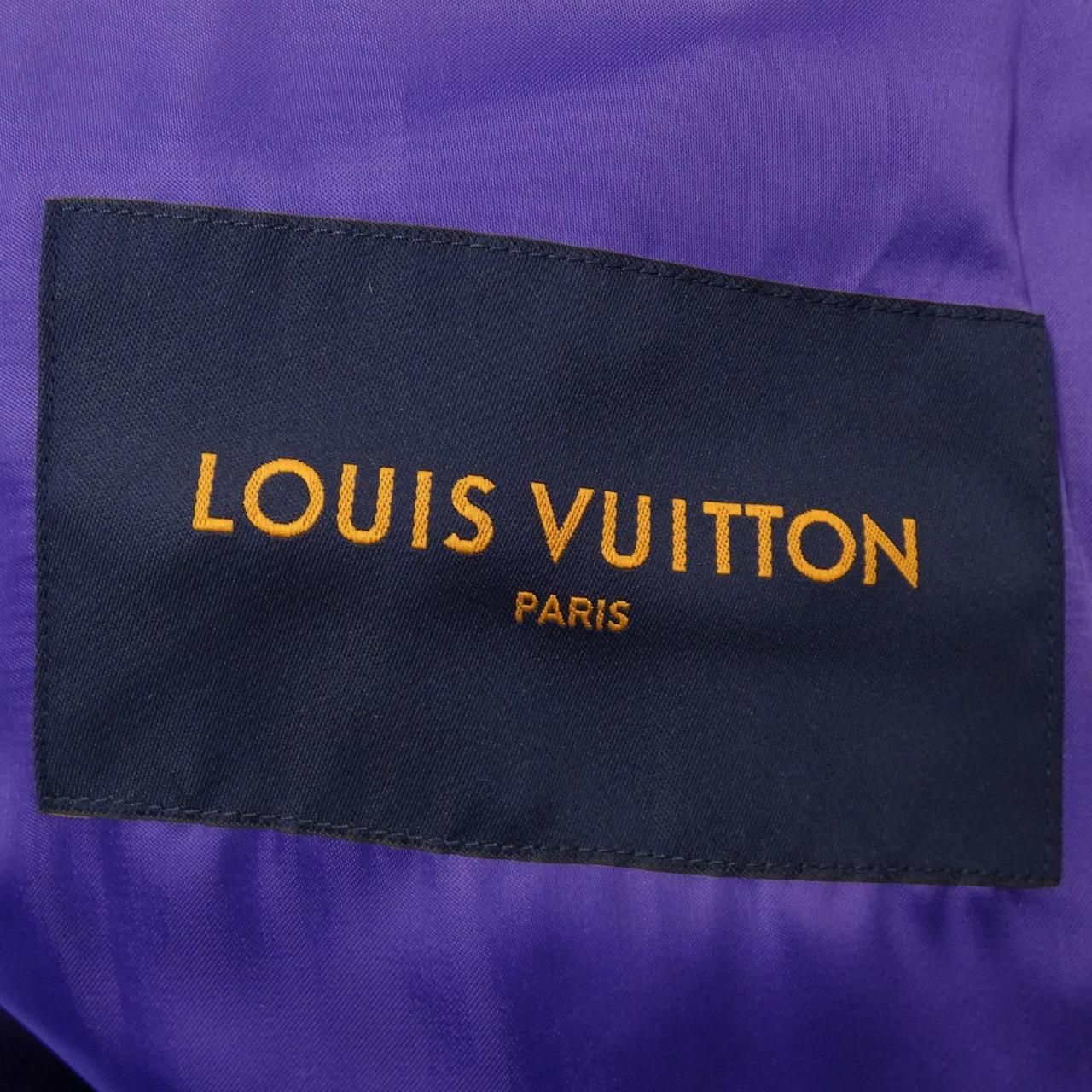 ルイヴィトン LOUIS VUITTON マルチパッチミックスレザーバーシティブルゾン HNL90EMJY スタジャン