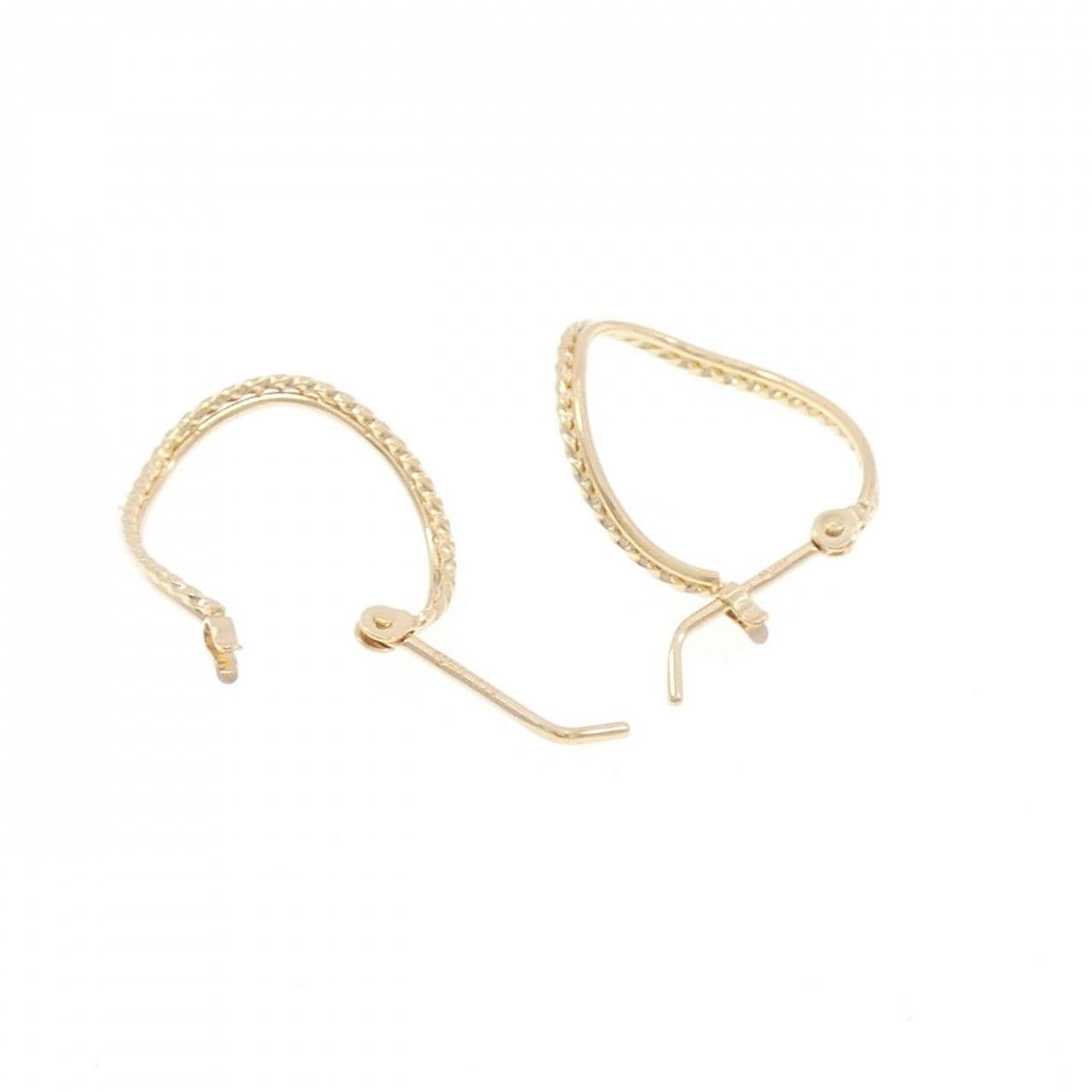 アガット K18YG ピアス