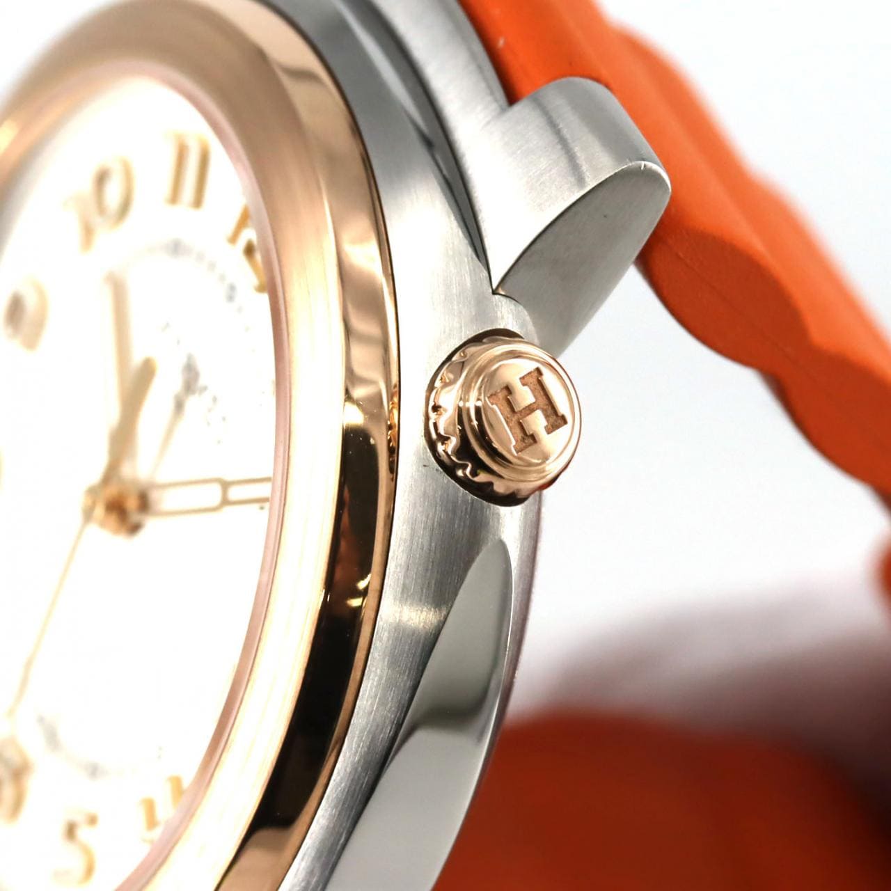 エルメス エルメスカット PGコンビ SD1.520 SSxPG 自動巻