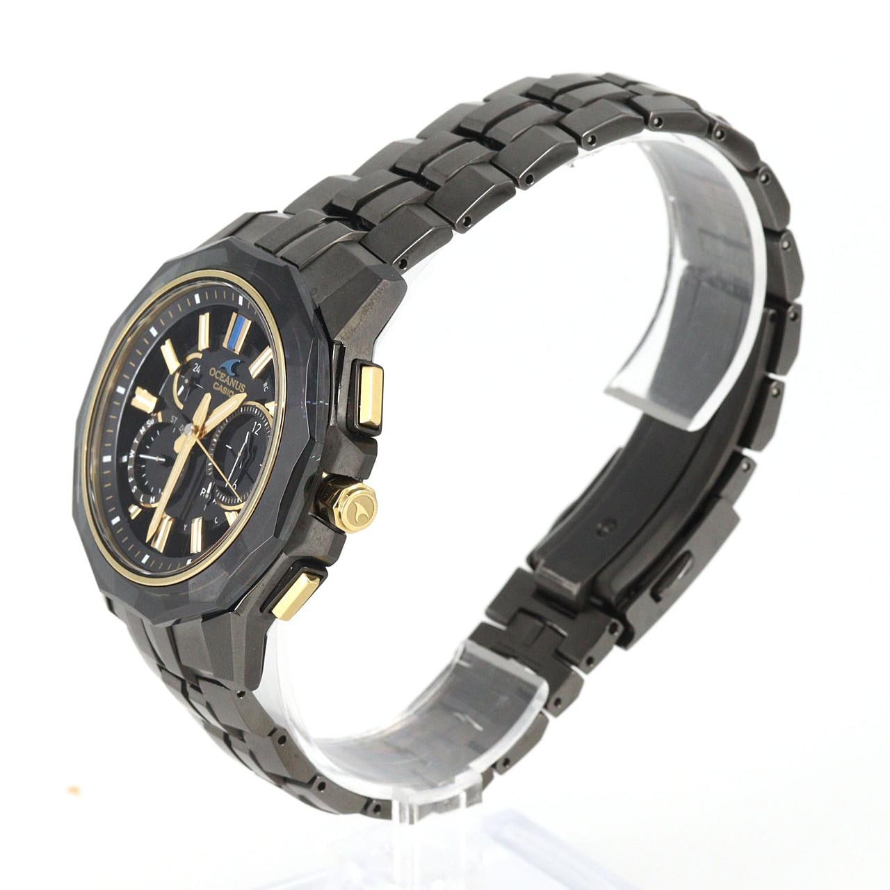 カシオ オシアナスマンタ 電波時計 LIMITED OCW-SG1000ZE-1AJR TI ソーラークォーツ