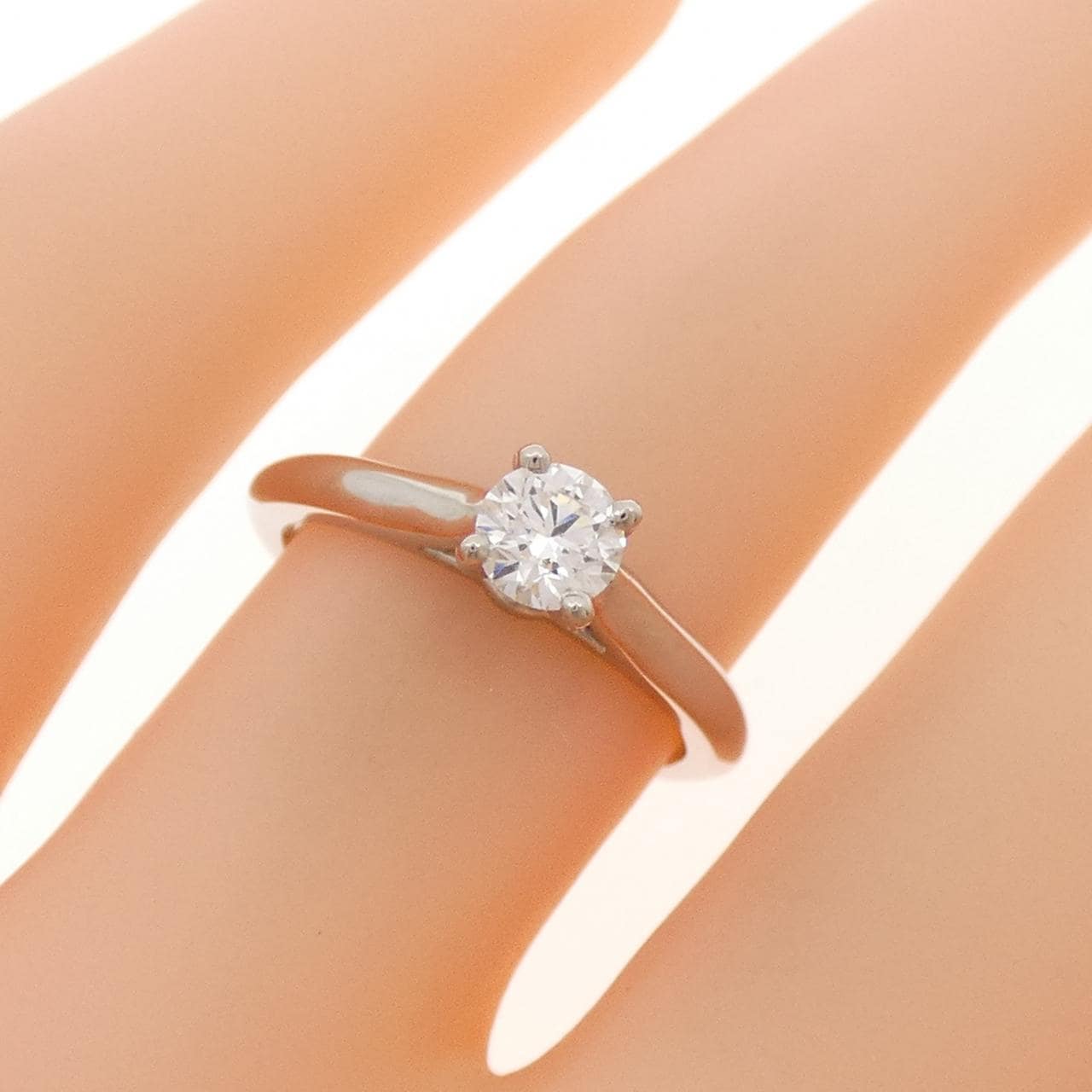 カルティエ 1895 ソリテール リング 0.30CT