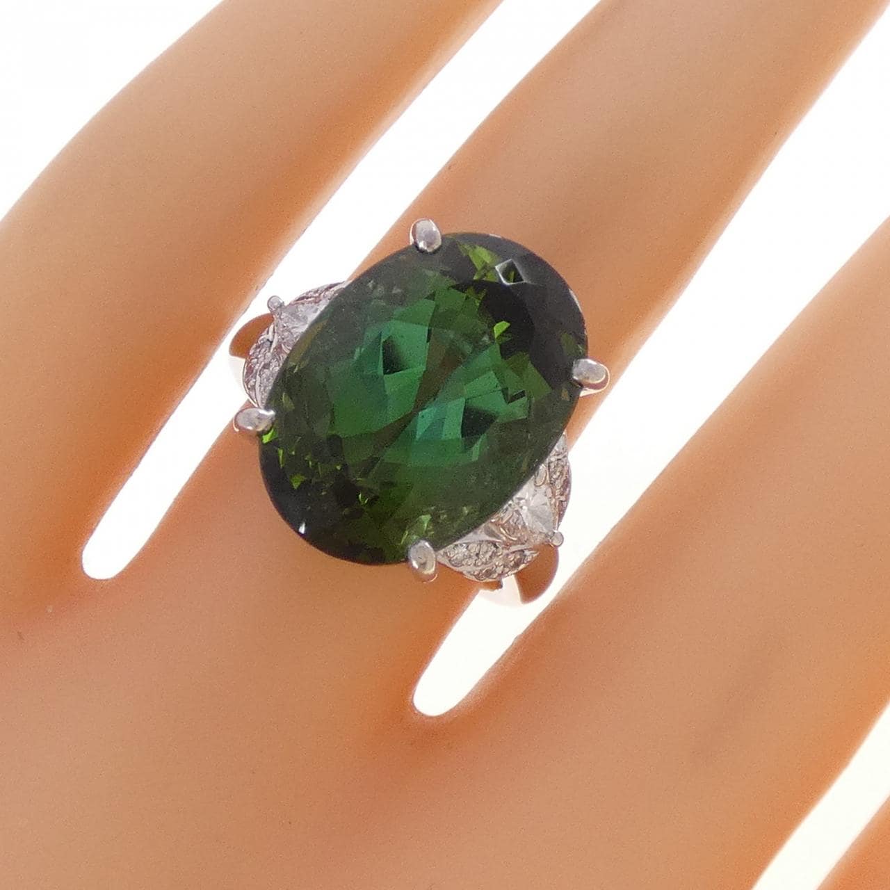 PT900 トルマリン リング 12.31CT
