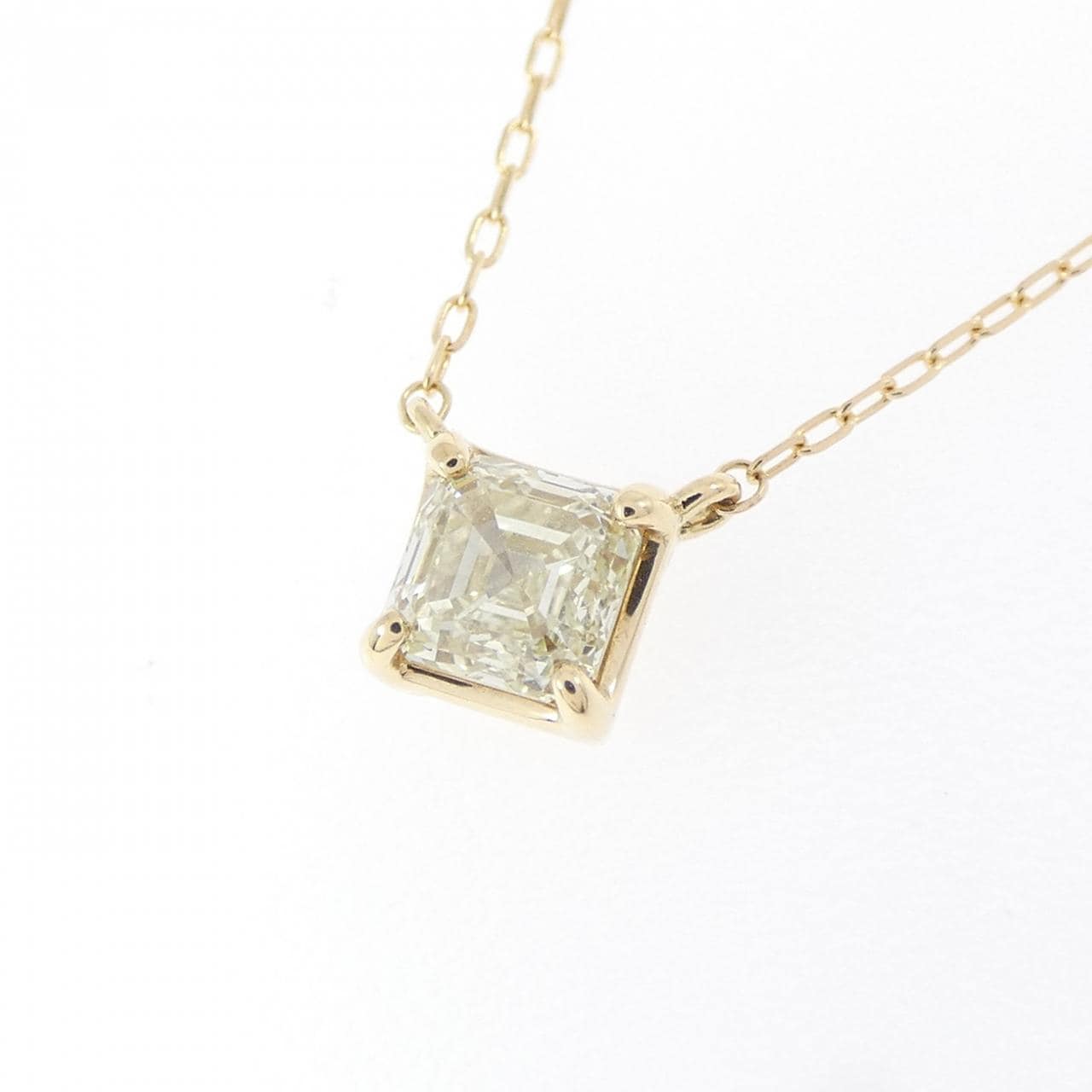 K18YG ダイヤモンド ネックレス 0.35CT