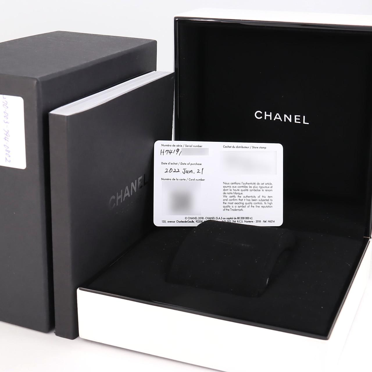 CHANEL J12 Wanted de CHANEL 33mm Ceramic H7419 Ceramic Quartz