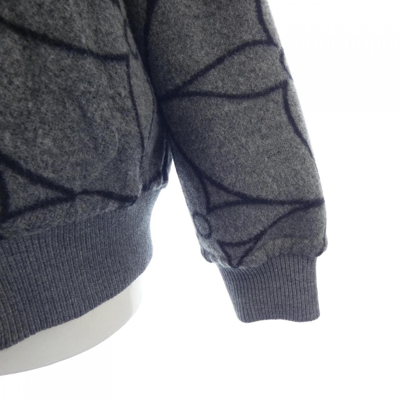 ルイヴィトン LOUIS VUITTON リバーシブルダブルフェイスウールフードブルゾン HQB52EZQG ブルゾン