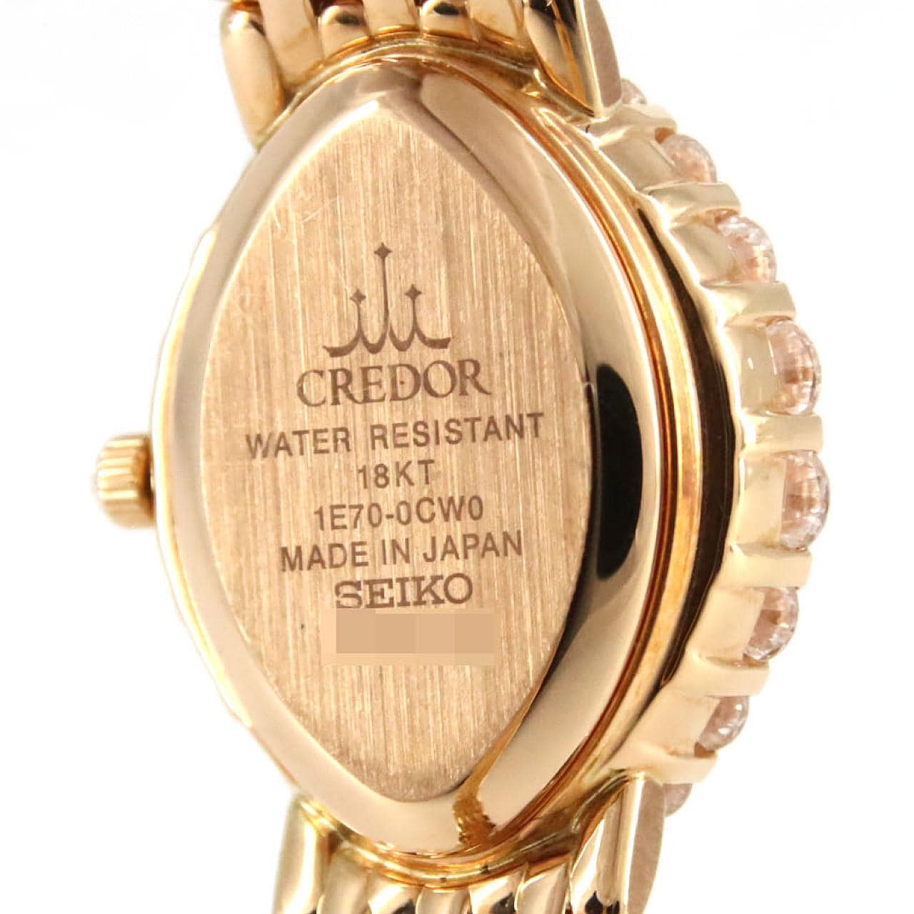 セイコー クレドールジュリ PG/D 1E70-0CW0/GTTE576 PG･RG クォーツ