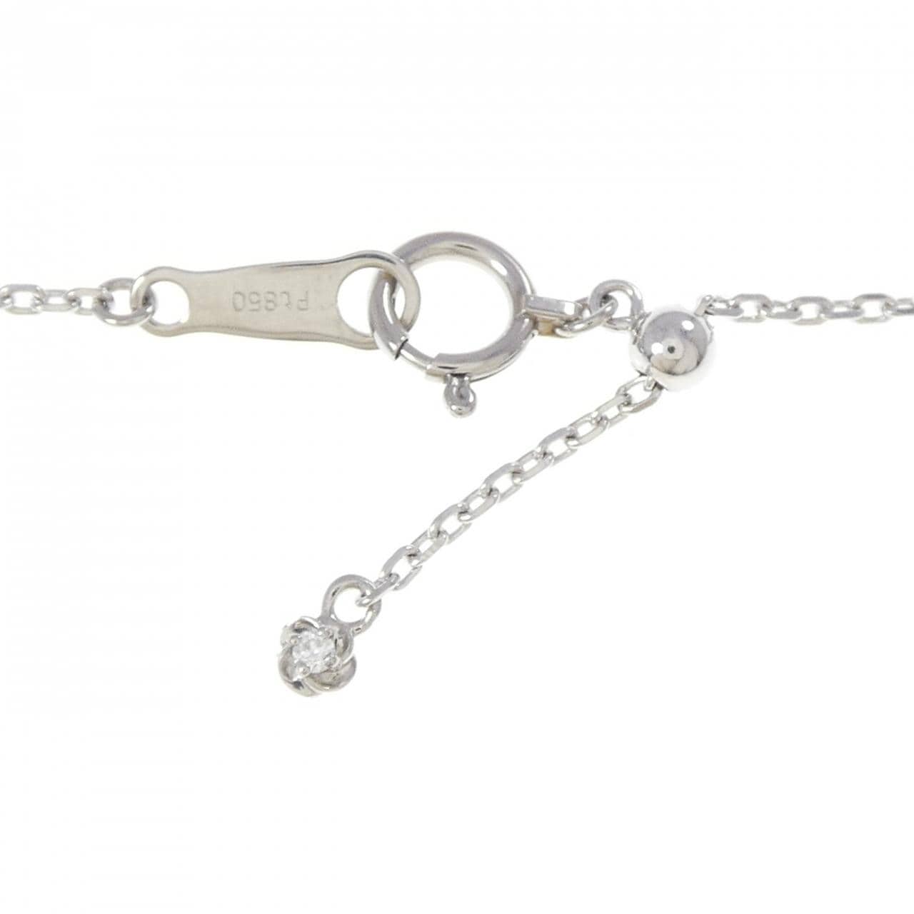 モニッケンダム フラワー ネックレス 0.16CT