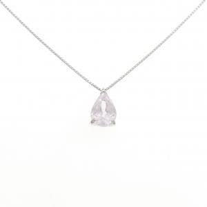 PT900/PT850 クンツァイト ネックレス 5.09CT