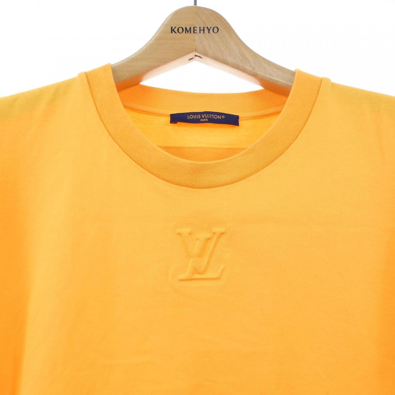 ルイヴィトン LOUIS VUITTON エンボスLVコットンTシャツ HNY55WDT3 Tシャツ