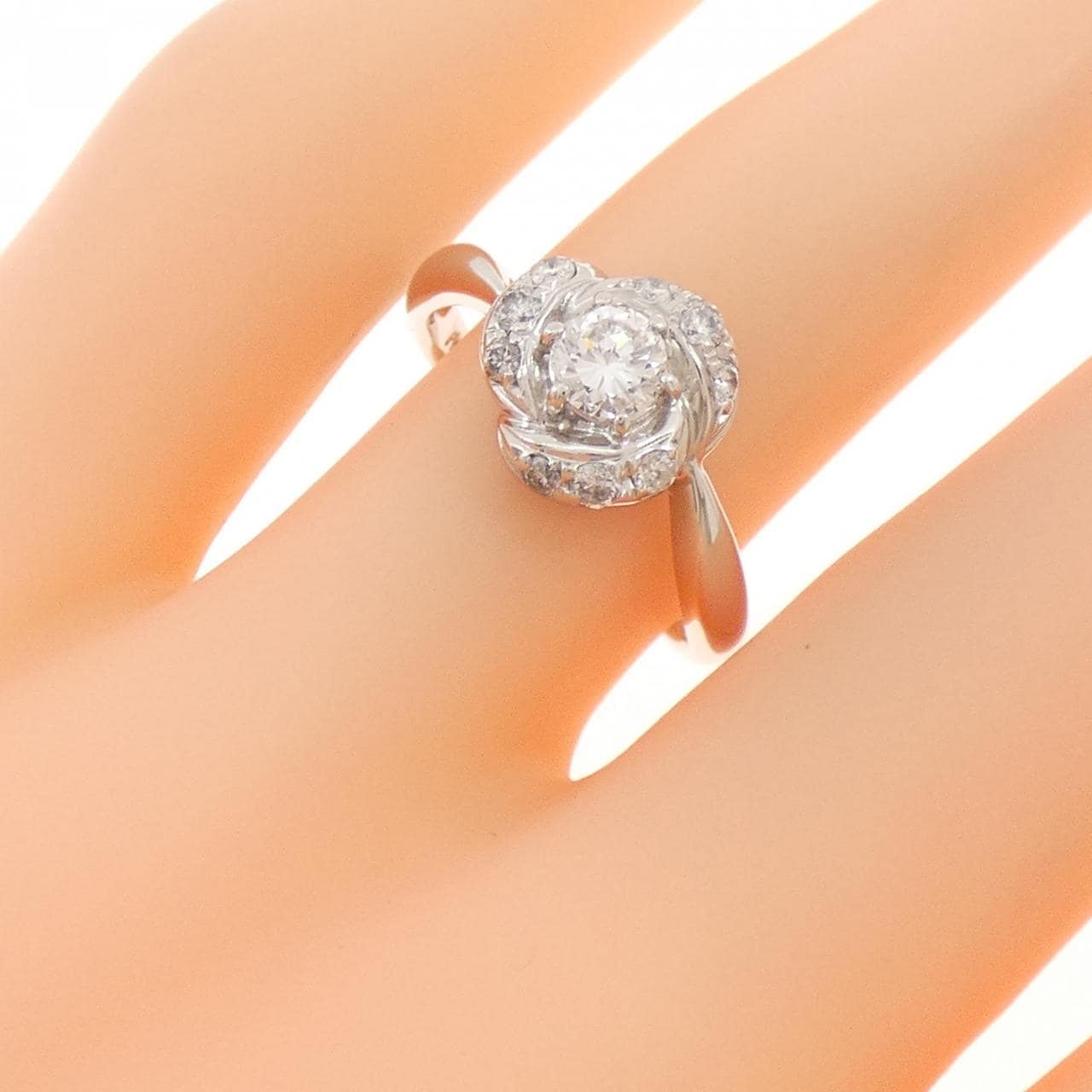 PT900 ダイヤモンド リング 0.300CT