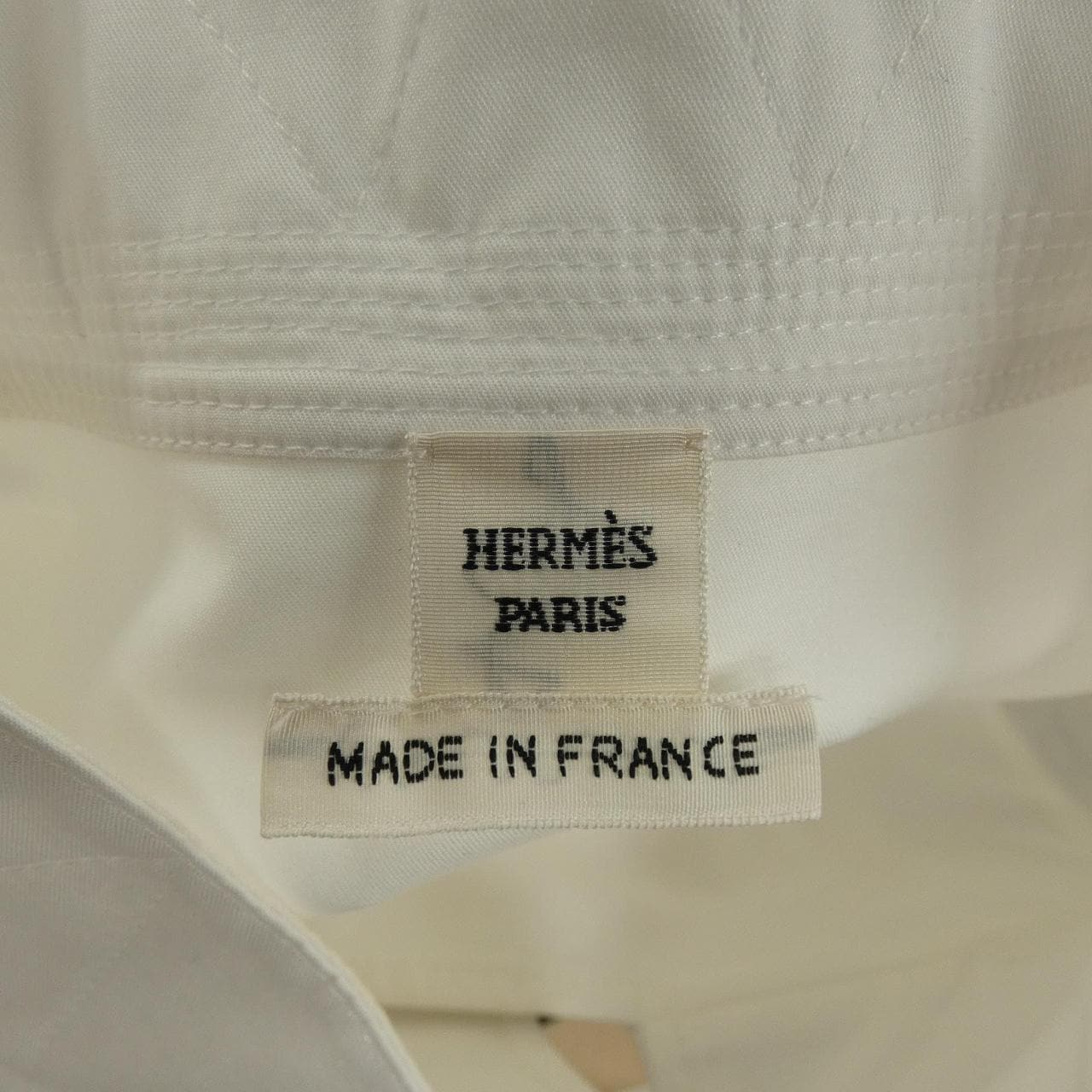 エルメス HERMES マザーオブパールボタン 3H0633DV ワンピース