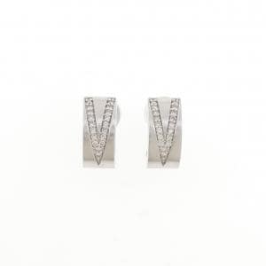 K18WG ダイヤモンド ピアス/イヤリング 0.30CT